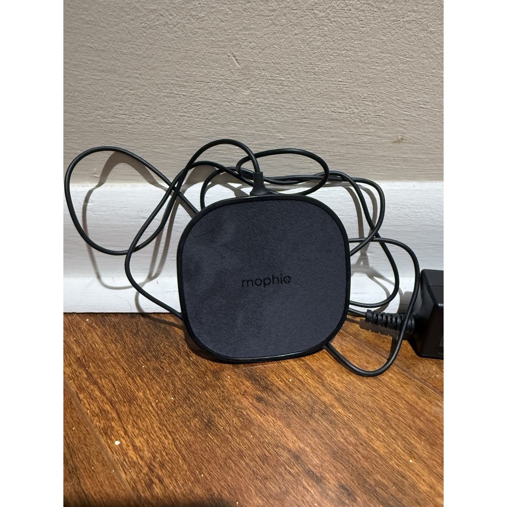 Mophie Wireless Charging Pad, Black, SC-WRLS-BASE, 19V
